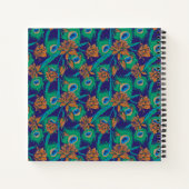 花と羽 ノートブック (裏面)