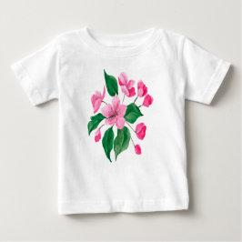 花と自然 ベビーTシャツ