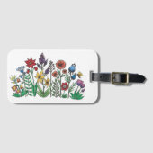 花と花と花 ラゲッジタグ (正面横)