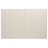 花と花の咲く黄金色のトイ離れレ ファブリック (ファットクウォーター)