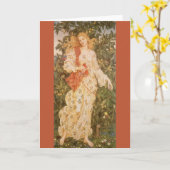 花と花の女神,フローラ・バイ・モーガン カード (黄色い花)