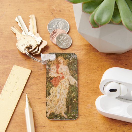 花と花の女神，フローラ・バイ・モーガン キーホルダー (デスク)