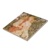 花と花の女神,フローラ・バイ・モーガン タイル (側面)