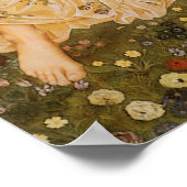 花と花の女神，フローラ・バイ・モーガン ポスター (角)