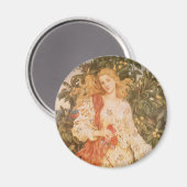 花と花の女神,フローラ・バイ・モーガン マグネット (正面/裏面)