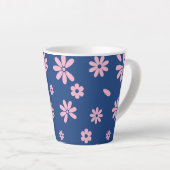 花と花びら13 カフェラテマグ (右アングル)