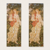 花と花弁の女神、フローラ（Morganによる) (正面&裏面)