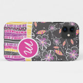 花と花束フローラ Case-Mate iPhoneケース (裏面(横))