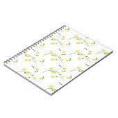 花と花飾り ノートブック (左側)