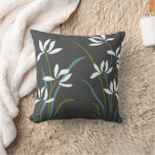 花と草 クッション (ブランケット)