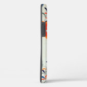 花と葉の模様、日本のデザイン Case-Mate iPhoneケース (裏面 / 右)