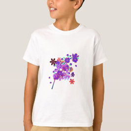 花と葉の芸術 - 植物園 Tシャツ
