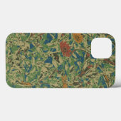 花と葉カモフラージパターン Case-Mate iPhoneケース (裏面 (横))