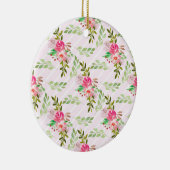 花と葉セラミックオーナメント セラミックオーナメント (右)