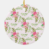 花と葉セラミックオーナメント セラミックオーナメント (裏面)