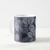 花と葉花模様,熱帯,バストル コーヒーマグカップ (正面左)