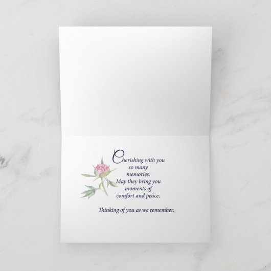 花と葉花 カード (内部)