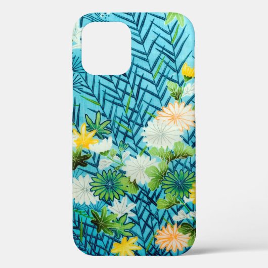花と葉、日本のデザイン Case-Mate iPhoneケース (裏面)