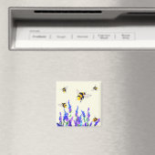 花と蜂のマグネット春 マグネット (インサイチュ (食洗機))