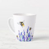 花と蜂のラテマグ カフェラテマグ (左アングル)