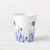 花と蜂のラテマグ カフェラテマグ (正面)