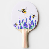 花と蜂の卓球ラケット 卓球ラケット (正面)