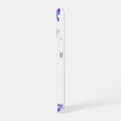 花と蜂の飛んでいる春 iPhone 16ケース (左側面)