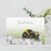 花と蜂の魅惑的な招待状 招待状 (スタンド正面)