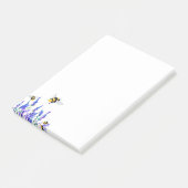 花と蜂はそれをノートに投稿 ポストイット (アングル)