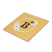 花と蜂をパーソナライズする  タイル (側面)