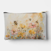 花と蜂アクセサリーポーチ アクセサリーポーチ (裏面)