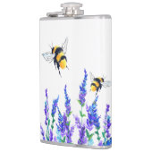 花と蜂フラスコ フラスク (左)