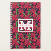 花と蜂雀 |名前の追加 プランナー手帳 (正面)