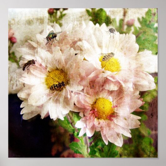 花と蜂 ポスター (正面)