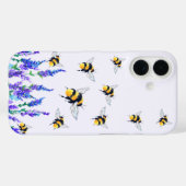 花と蜂iPhoneケース Case-Mate iPhoneケース (裏面 (横))