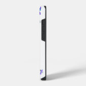 花と蜂iPhone飛んでいるケース春 iPhoneケース (左側面)