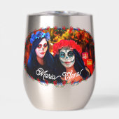 花と蝋燭の付いたバラルタカトリナス1718 (正面)