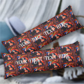 花と蝋燭の付いたバラルタカトリナス1718 ボディピロー