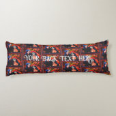 花と蝋燭の付いたバラルタカトリナス1718 ボディピロー (裏面)