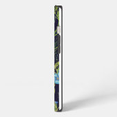 花と蝶とトンボ iPhoneケース (左側面)