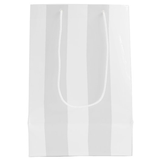 花と蝶とピンクのティーポットありがとう ミディアムペーパーバッグ (裏面)