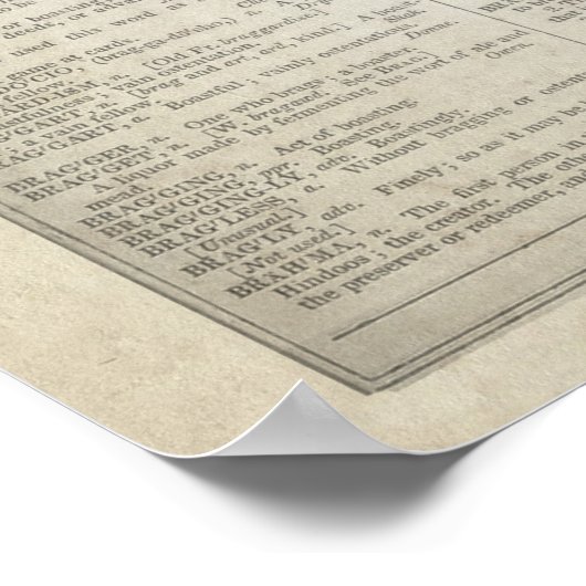 花と蝶と脳の解剖学 ポスター (角)