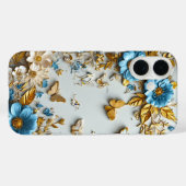 ✨ 花と蝶のハーモニーブルーム 🌸 ビブラントネイチャー Case-Mate iPhoneケース (裏面 (横))