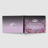 花と蝶のプリンセスキンセアニェラ紫 ゲストブック (全面)