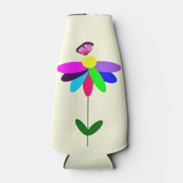 花と蝶のボトルクール ボトルクーラー