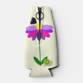 花と蝶のボトルクール ボトルクーラー (裏面)