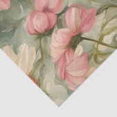 花と蝶の芸術作品ティッシュペーパー 薄葉紙 (詳細)