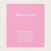 花と蝶の芸術作品 名刺 (内部フラット)