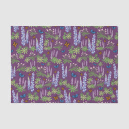 花と蝶デコペティッシュペーパールパン 薄葉紙