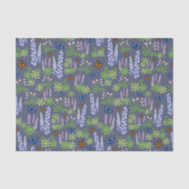 花と蝶デコペティッシュペーパールパン 薄葉紙